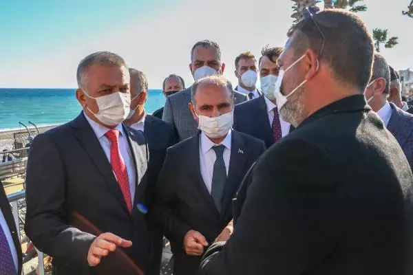 Emniyet Genel Müdürü'nden, Antalya'da korona denetimi (2) Emniyet Genel Müdürü'nden, Antalya'da korona denetimi (2)