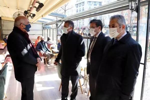 Eskişehir ve Kütahya'da koronavirüs denetimi Eskişehir ve Kütahya'da koronavirüs denetimi