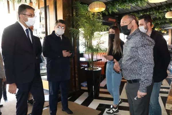 Eskişehir ve Kütahya'da koronavirüs denetimi Eskişehir ve Kütahya'da koronavirüs denetimi