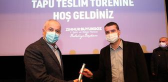 Gebze'de 520 hak sahibine tapuları verildi