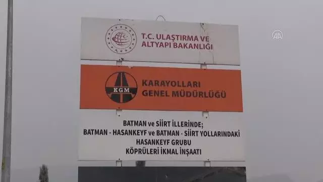 Hasankeyf-2 Köprüsü açılışa hazırlanıyor Hasankeyf-2 Köprüsü açılışa hazırlanıyor