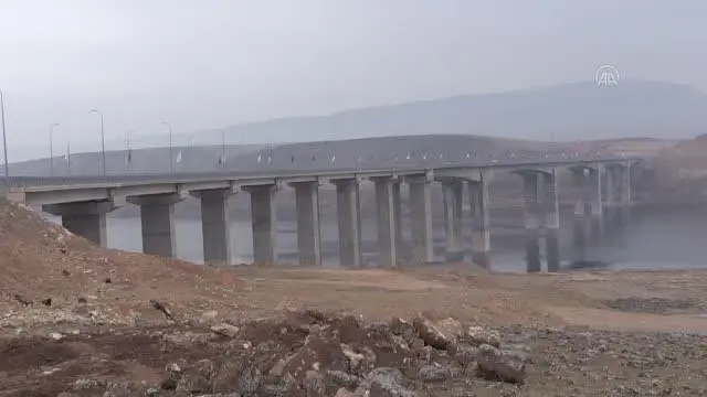 Hasankeyf-2 Köprüsü açılışa hazırlanıyor Hasankeyf-2 Köprüsü açılışa hazırlanıyor