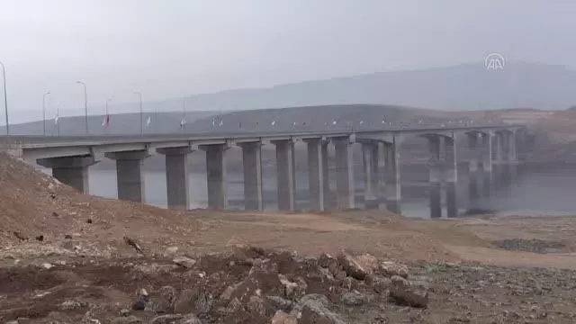 Hasankeyf-2 Köprüsü açılışa hazırlanıyor Hasankeyf-2 Köprüsü açılışa hazırlanıyor