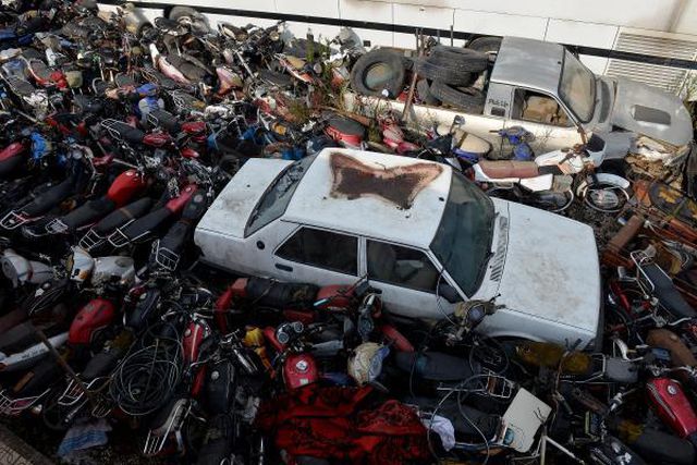 80 milyon liralık milli servet, yediemin otoparklarında çürümeye terk edildi