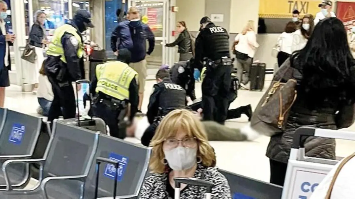 Havaalanında ölümle burun buruna gelen yaşlı adamı dünyaca ünlü Türk kalp cerrahı Mehmet Öz kurtardı