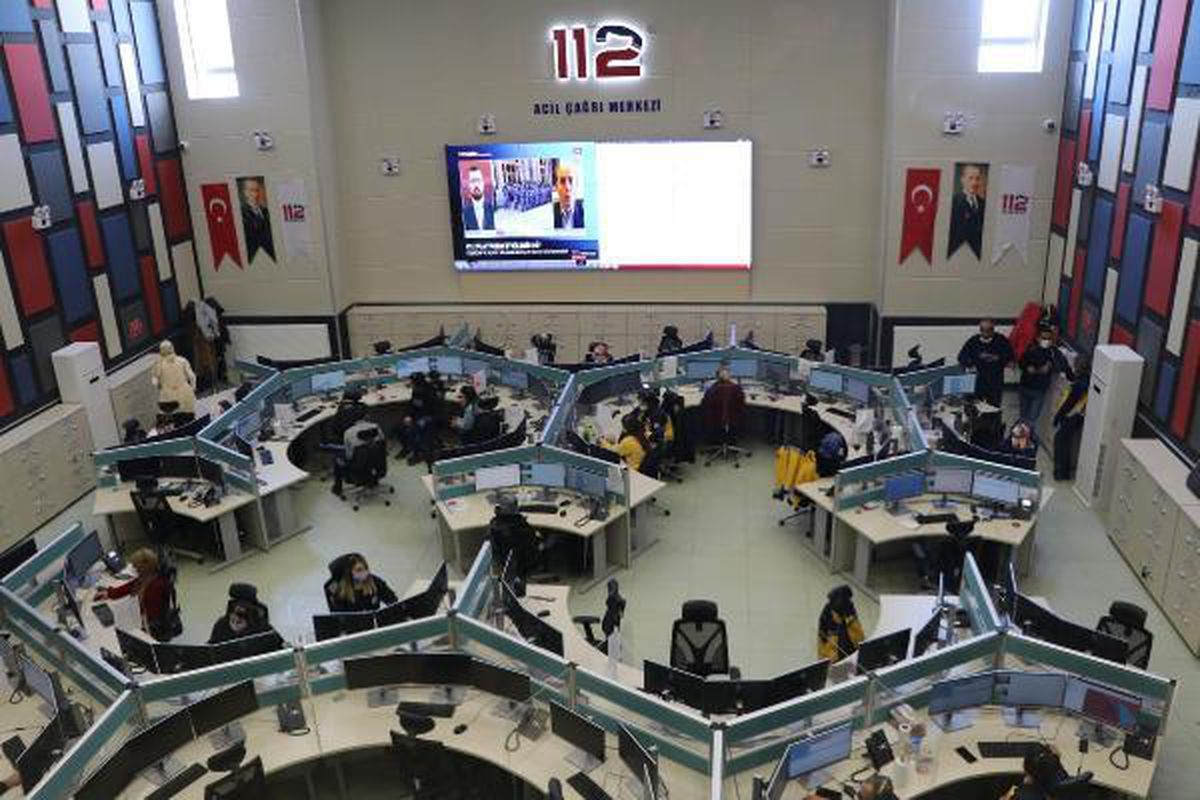 Mavi kategorideki Van'da, 112'ye çağrılar da azaldı