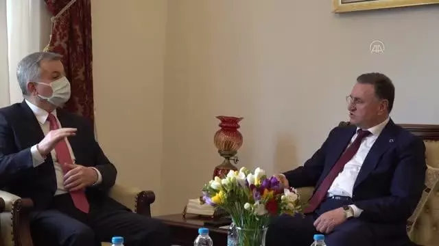 Moldova'nın Ankara Büyükelçisi Croitor'den Hatay Büyükşehir Belediyesi Başkanı Şavaş'a ziyaret Moldova'nın Ankara Büyükelçisi Croitor'den Hatay Büyükşehir Belediyesi Başkanı Şavaş'a ziyaret