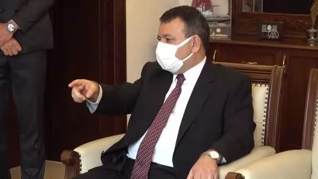 Moldova'nın Ankara Büyükelçisi Croitor'den Hatay Büyükşehir Belediyesi Başkanı Şavaş'a ziyaret Moldova'nın Ankara Büyükelçisi Croitor'den Hatay Büyükşehir Belediyesi Başkanı Şavaş'a ziyaret