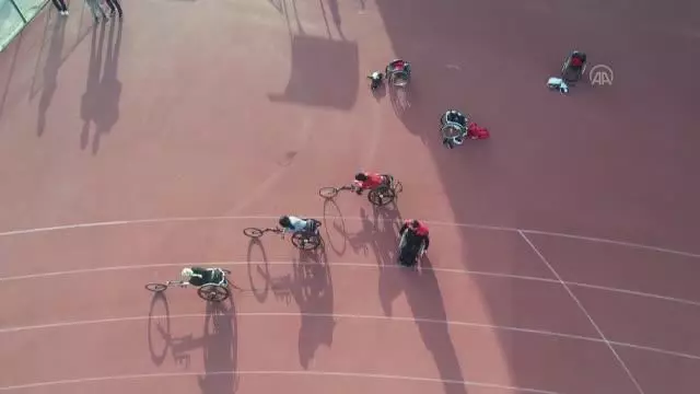 Tekerlekli Sandalye Kadın Atletizm Milli Takımı, olimpiyat kotasına odaklandı Tekerlekli Sandalye Kadın Atletizm Milli Takımı, olimpiyat kotasına odaklandı