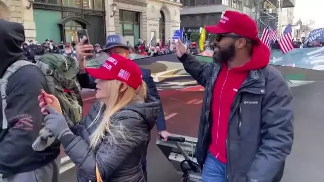 ABD'de Donald Trump'a destek yürüyüşü (2) ABD'de Donald Trump'a destek yürüyüşü (2)