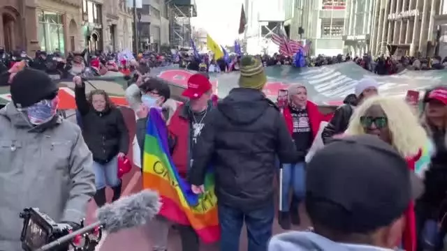 ABD'de Donald Trump'a destek yürüyüşü (2) ABD'de Donald Trump'a destek yürüyüşü (2)