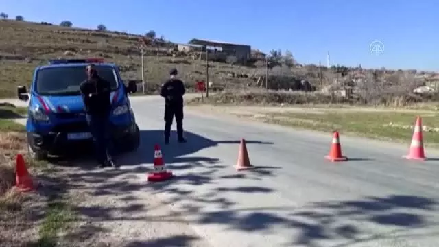 Afyonkarahisar'da bir köy ve bir binada Kovid-19 karantinası Afyonkarahisar'da bir köy ve bir binada Kovid-19 karantinası