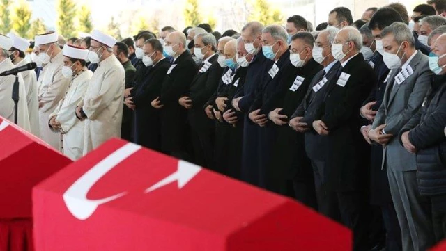 Bitlis'te şehit olan 11 askerimiz için Ankara'da devlet töreni düzenlendi