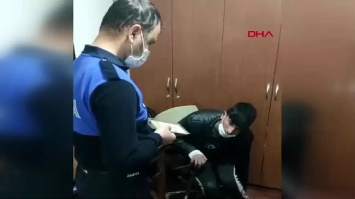 DÜZCE Koltuk değneğiyle girdiği karakoldan yürüyerek çıktı