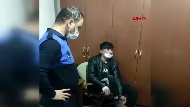 DÜZCE Koltuk değneğiyle girdiği karakoldan yürüyerek çıktı
