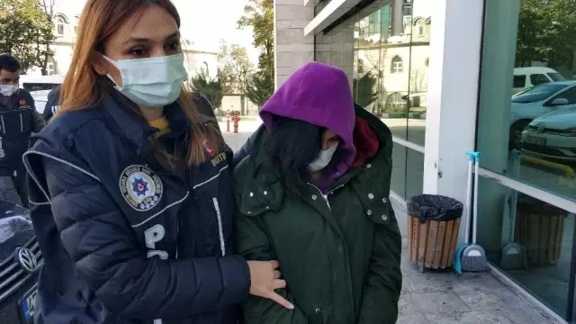 Genç kadın uyuşturucu ticaretinden gözaltına alındı Genç kadın uyuşturucu ticaretinden gözaltına alındı