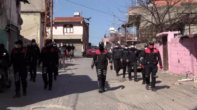 Hatay'da asayiş uygulaması Hatay'da asayiş uygulaması