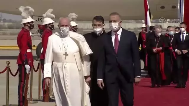Katoliklerin ruhani lideri Papa Franciscus Irak'ta sevgi gösterisi Katoliklerin ruhani lideri Papa Franciscus Irak'ta sevgi gösterisi