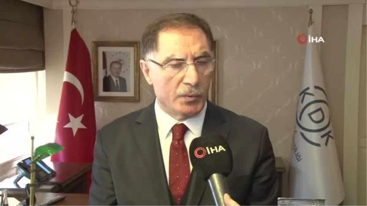 KDK Başdenetçisi Şeref Malkoç: 'Milletimizin başı sağ olsun'