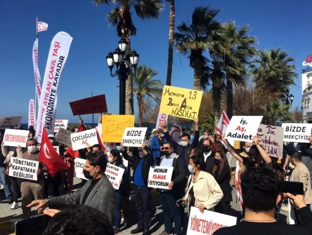 - KKTC'de turizm emekçileri sokağa indi - KKTC'de turizm emekçileri sokağa indi