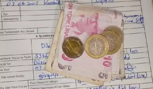 DÜZCE Koltuk değneğiyle girdiği karakoldan yürüyerek çıktı