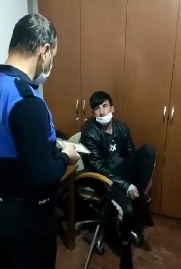 DÜZCE Koltuk değneğiyle girdiği karakoldan yürüyerek çıktı
