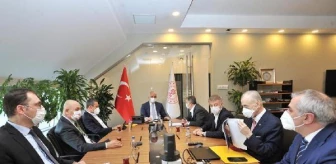 Kulüpler Birliği Yönetim Kurulu, Kültür ve Turizm Bakanı Mehmet Nuri Ersoy ile görüştü