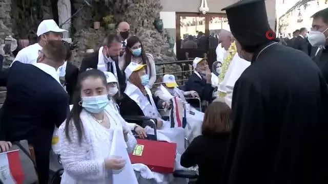 Son dakika haberleri | - Papa Francis, Bağdat'taki Süryani Katolik Kilisesi'ni ziyaret etti- Papa Francis: 'Şiddet, savaş, nefret ve kan dökmek dinle bağdaşmıyor' Son dakika haberleri | - Papa Francis, Bağdat'taki Süryani Katolik Kilisesi'ni ziyaret etti- Papa Francis: 'Şiddet, savaş, nefret ve kan dökmek dinle bağdaşmıyor'