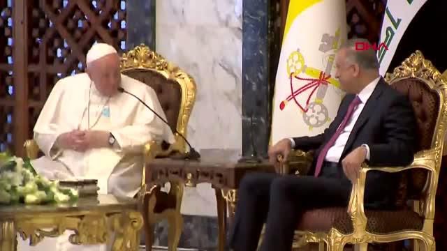 Papa Francis'in tarihi Irak ziyareti başladı