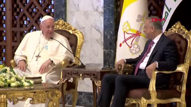 Papa Francis'in tarihi Irak ziyareti başladı