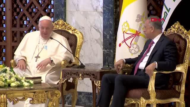 Papa Francis'in tarihi Irak ziyareti başladı