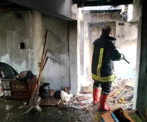 Son dakika! Tavşanlı'da yangın