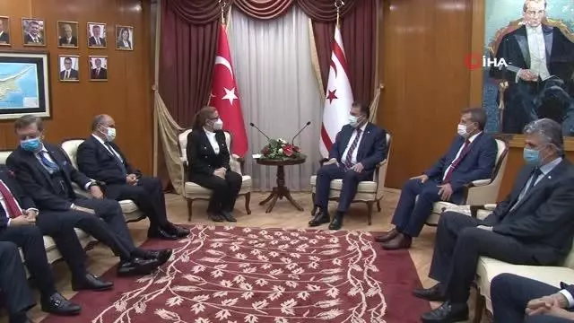 Son dakika haberi | - Ticaret Bakanı Pekcan, KKTC Başbakanı Saner tarafından kabul edildi Son dakika haberi | - Ticaret Bakanı Pekcan, KKTC Başbakanı Saner tarafından kabul edildi