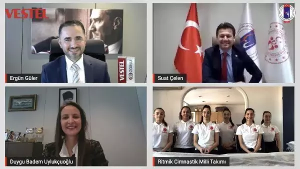 Vestel, spora desteğine cimnastik ile devam ediyor Vestel, spora desteğine cimnastik ile devam ediyor