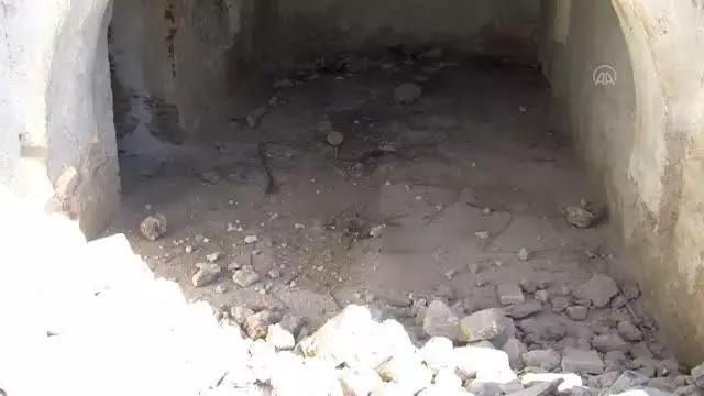600 yıllık Osmanlı hamamının maden aramalarında zarar gördü iddiası 600 yıllık Osmanlı hamamının maden aramalarında zarar gördü iddiası