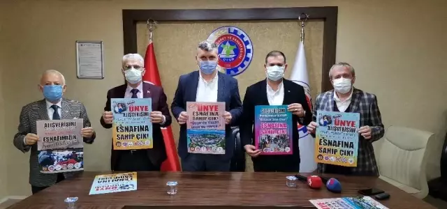 'Alışverişini Ünyeli Esnaftan Yap, Esnafına Sahip Çık' kampanyası 'Alışverişini Ünyeli Esnaftan Yap, Esnafına Sahip Çık' kampanyası