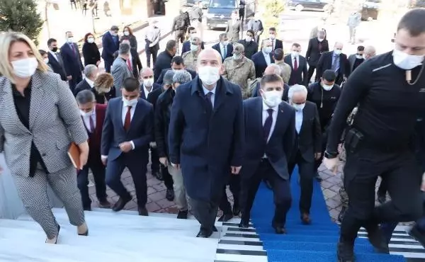 Bakan Süleyman Soylu, Iğdır'da Güvenlik Toplantısına katıldı Bakan Süleyman Soylu, Iğdır'da Güvenlik Toplantısına katıldı