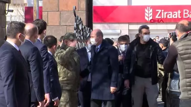 Bakan Süleyman Soylu, Iğdır'da Güvenlik Toplantısına katıldı Bakan Süleyman Soylu, Iğdır'da Güvenlik Toplantısına katıldı