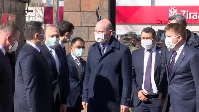 Bakan Süleyman Soylu, Iğdır'da Güvenlik Toplantısına katıldı Bakan Süleyman Soylu, Iğdır'da Güvenlik Toplantısına katıldı