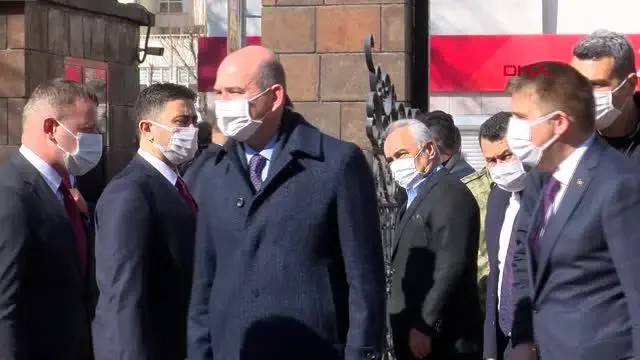Bakan Süleyman Soylu, Iğdır'da Güvenlik Toplantısına katıldı Bakan Süleyman Soylu, Iğdır'da Güvenlik Toplantısına katıldı