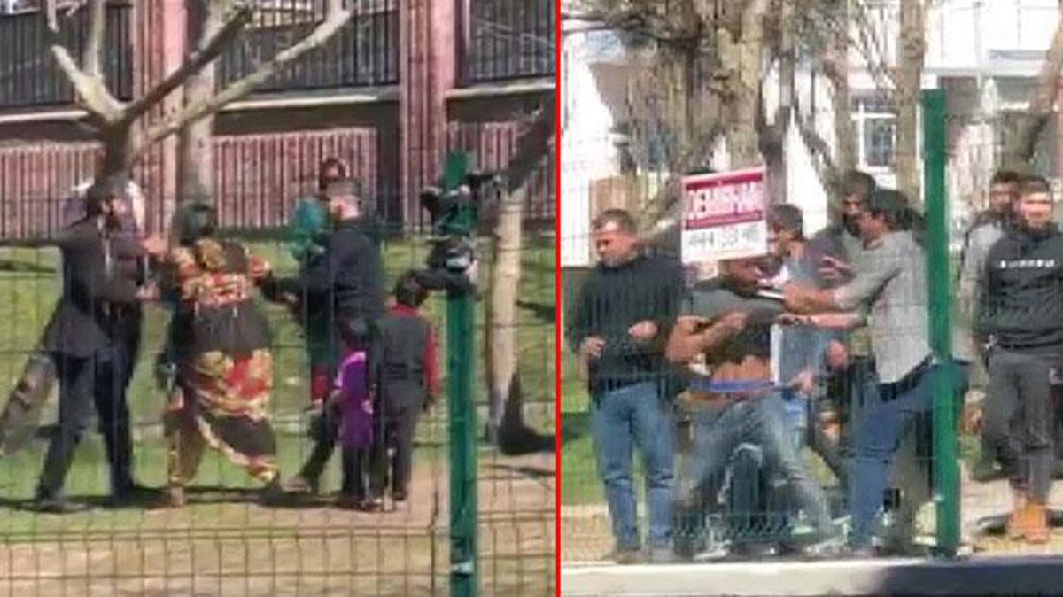 Çocukların kavgası, ailelerin katılımıyla meydan muharebesine döndü! Bir kişi boğazından bıçaklandı
