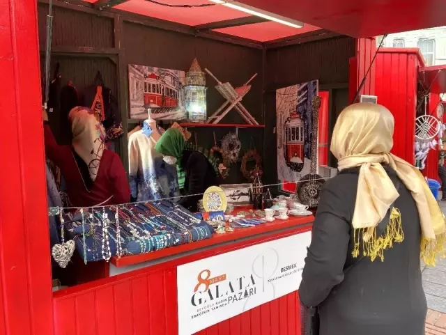 Beyoğlu'nun girişimci kadınları 8 Mart Galata Pazarı'nda buluştu Beyoğlu'nun girişimci kadınları 8 Mart Galata Pazarı'nda buluştu