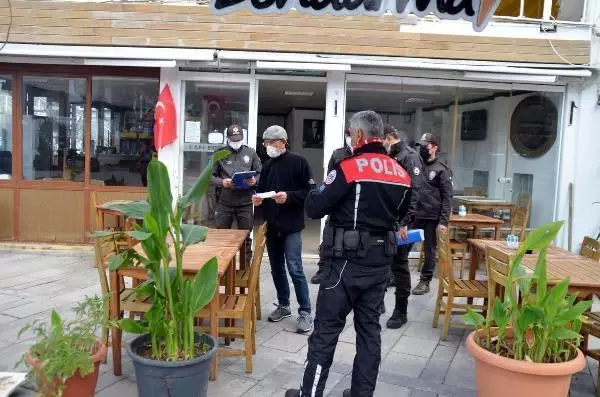 Bodrum'da koronavirüs denetimi