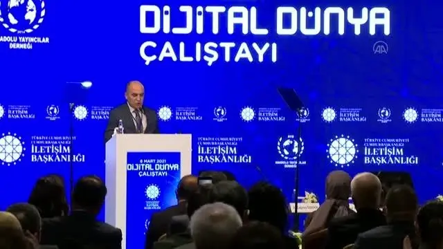 Cumhurbaşkanlığı İletişim Başkanı Altun, İstanbul'da 'Dijital Dünya Çalıştayı'nda konuştu (1) Cumhurbaşkanlığı İletişim Başkanı Altun, İstanbul'da 'Dijital Dünya Çalıştayı'nda konuştu (1)