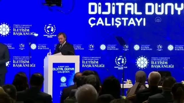 Cumhurbaşkanlığı İletişim Başkanı Altun, İstanbul'da 'Dijital Dünya Çalıştayı'nda konuştu (1) Cumhurbaşkanlığı İletişim Başkanı Altun, İstanbul'da 'Dijital Dünya Çalıştayı'nda konuştu (1)