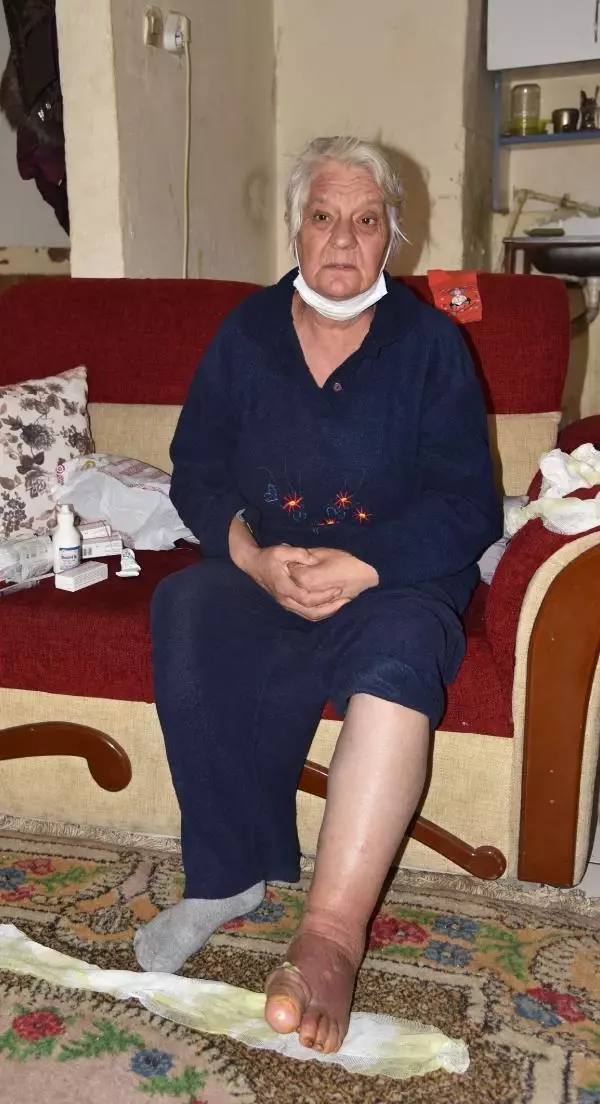 ANTALYA Hem ayağı hem evi tehlikede ANTALYA Hem ayağı hem evi tehlikede