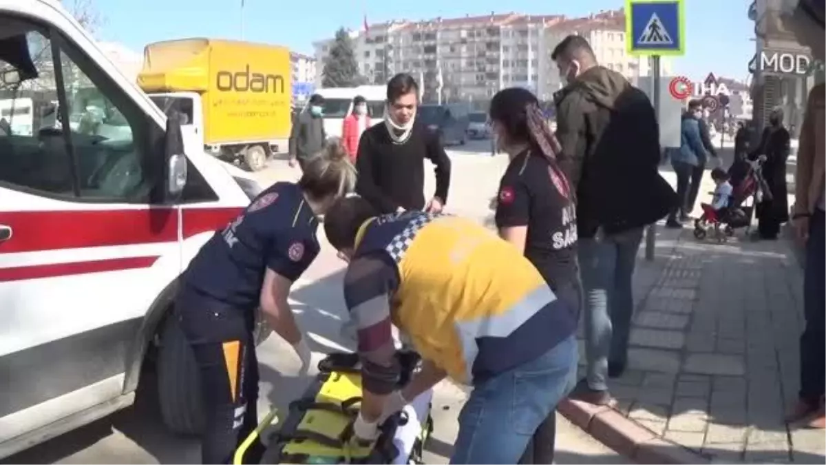 Hem yaralandı hem de ceza yedi