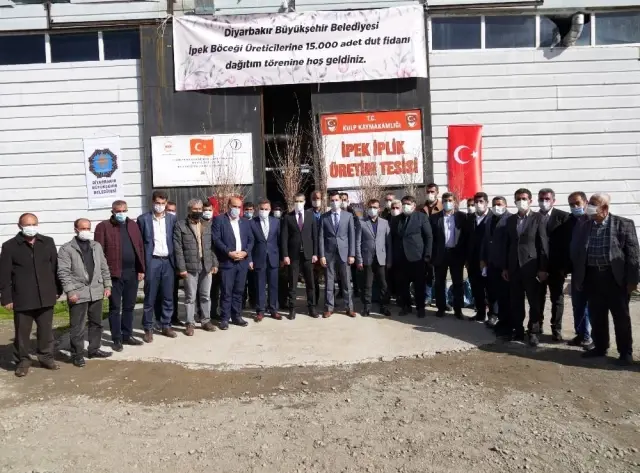 İpek böceği üretimine Diyarbakır Büyükşehir Belediyesinden destek İpek böceği üretimine Diyarbakır Büyükşehir Belediyesinden destek