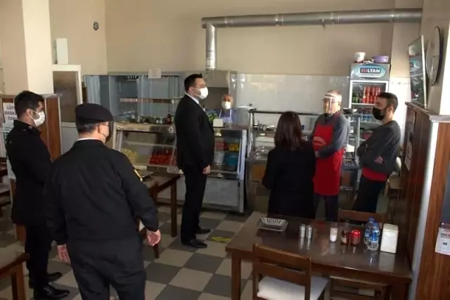 Kaymakam ve belediye başkanından denetim Kaymakam ve belediye başkanından denetim