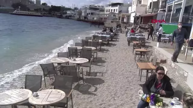 Bodrum'da koronavirüs denetimi